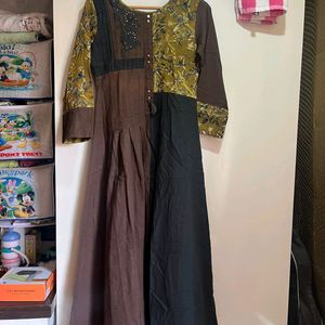 Long Anarkali Kurti