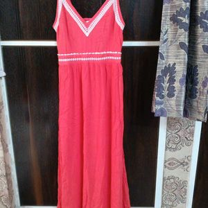 A-line Long Dress