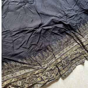 A-line Frock Paint Dupatta