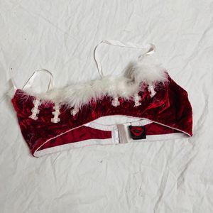 Lux Velvet Fur Lingerie Christmas Special