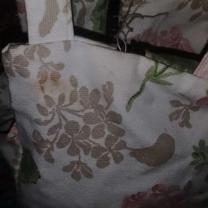 Floral Cloth Handbag