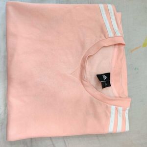 Adidas Poly cotton Round Neck Tshirt