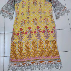 Pakistani Original Self Embroidery Khaadi Lawn.