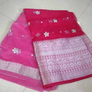 Organza Saree