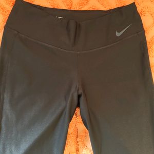 Nike Black Dry-fit Active Wear Tights