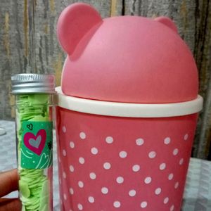 New Cute Dustbin And Paper Soap