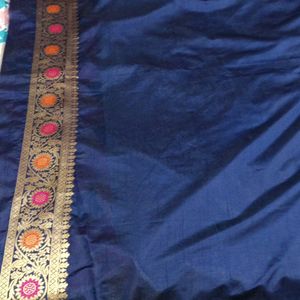 Radha Krishna Banarsi Silk Saree