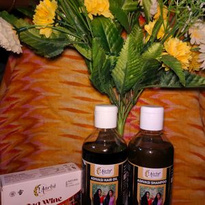 Adivasi Hair Oil & Shampoo Combo + Free Soap