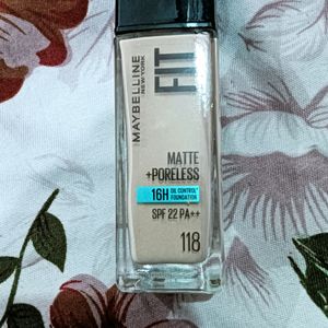 Maybelline Fit Me Foundation Shade 118