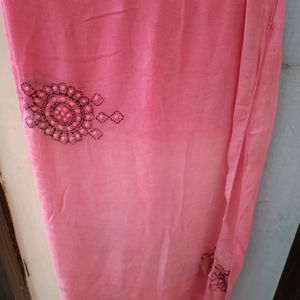 Lucknowi Karta Dupatta Set