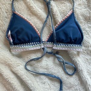 womens Blue Padded Bra