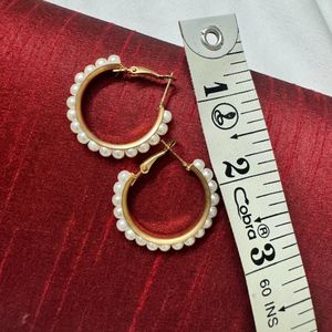 Pearl Hoops