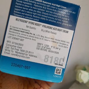 Neutrogena Hydro Boost Cream