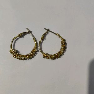 Earring For Golden Color