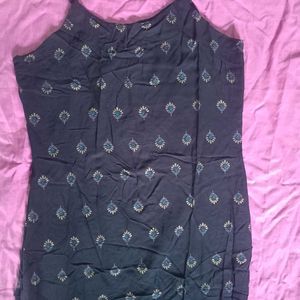 Adorn Women Self Design A-line Kurta