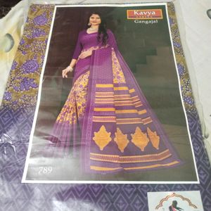 New Pure Cotton Saree