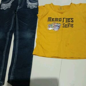 Unisex Kids Jeans of 2-5 Years Age