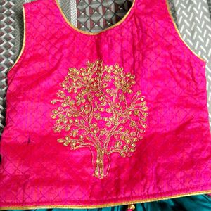 Lehenga Blouse for 2 to 3 years