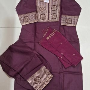 Kurti Bottom Dupatta Set