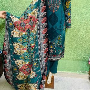 3 Pece Pakistani Cottont Suit