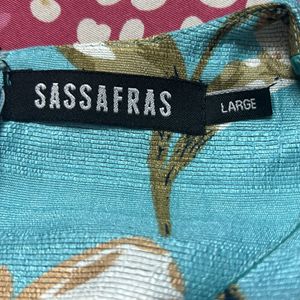 Sassafras Blue Dress With Lining