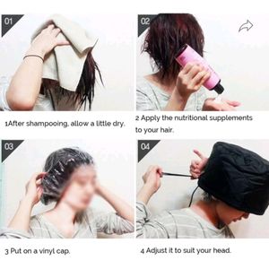 Hair Steamer, Hair Spa Cap, Cap Steamer For Women Hair