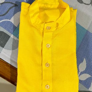 Kurta Yellow