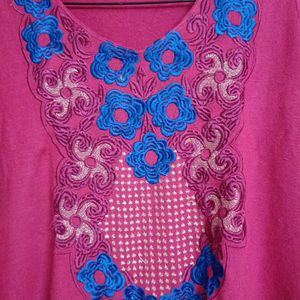 Women Wollen Kurti