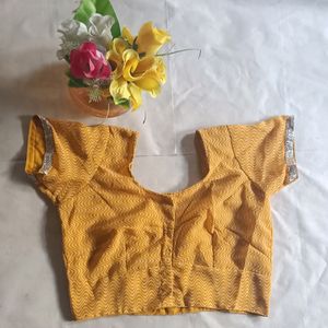 Mustard Clr Saree