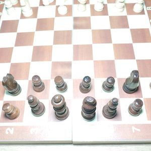 WoodenChess Set Folding Chess Game Lightweight