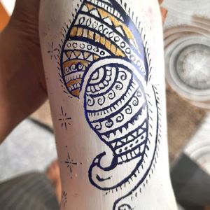 3 Designed Bottle Art