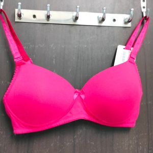 dark pink bra