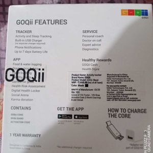 🟩Offer🟩New Goqii Tracker With Heart