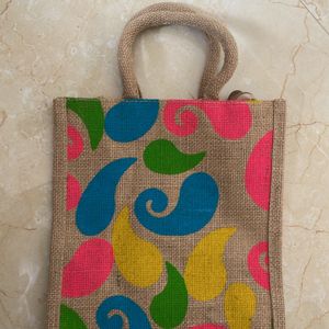 Small Carrying Bag / Kids Jute Lunch Box