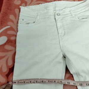 White Women's Jean - 34 Waist