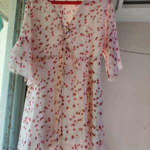 Flowy Flowers Print Dress