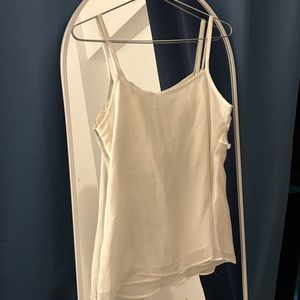 White Coquette Top/Camisole