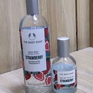 The Body Shop Strawberry Mist And EDT Combo