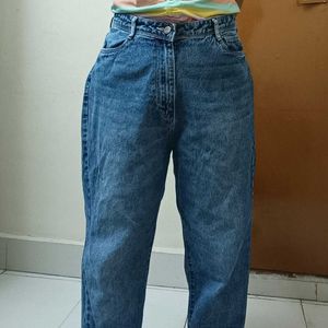 Mom Fit Kraus Blue Jeans