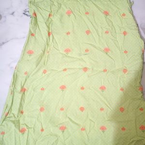 Florescent Green Aline Maxi