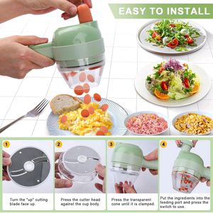 4 in 1 Electric Vegetable Cutter