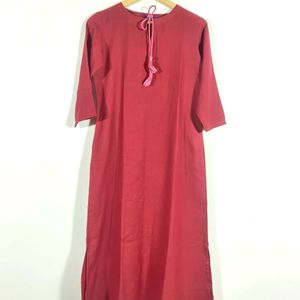 Libas Maroon Kurtas (Women's)