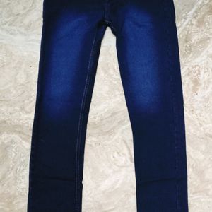 Dark Blue Boy's Jeans