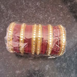 Beautiful metal bangle wedding chooda