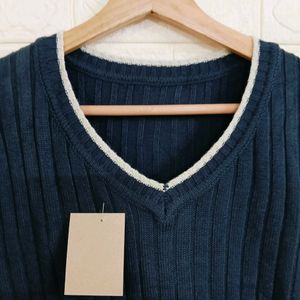 Faded Blue Tone Sweater