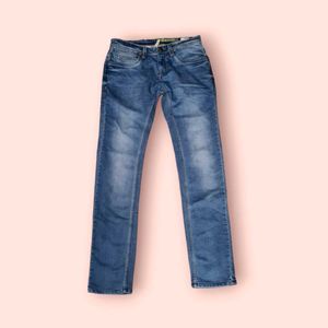 SIN Men Mid-Wash Skinny Fit Jeans