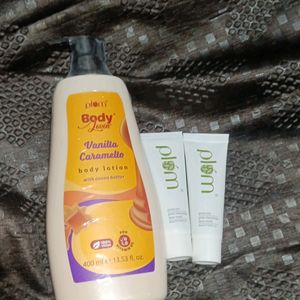 Vanilla Caramello Body Lotion And Face Wash