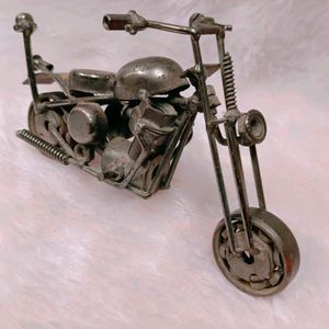 Metal Handicraft Bullet Bike Miniature