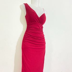 Deep Red/ Maroon Dress