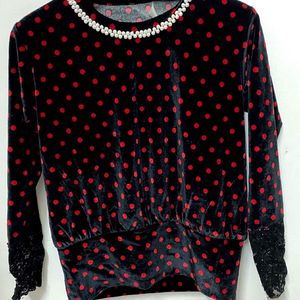 Clearance Sale !! Chic Polka Dot Top